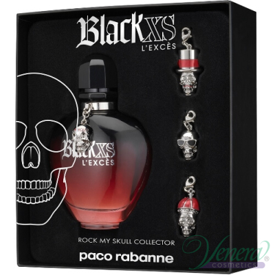 Paco Rabanne Black XS L'Exces EDP 80ml for Women Rock My Skull Collector Women's Fragrance