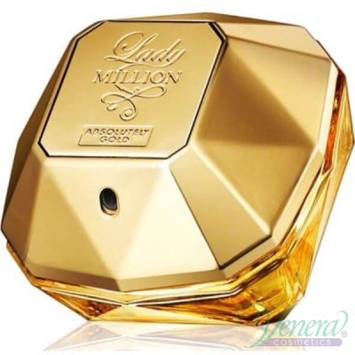 Paco Rabanne Absolutely Gold Lady Million Parfum 80ml for Women Without Package Women's Fragrance without package