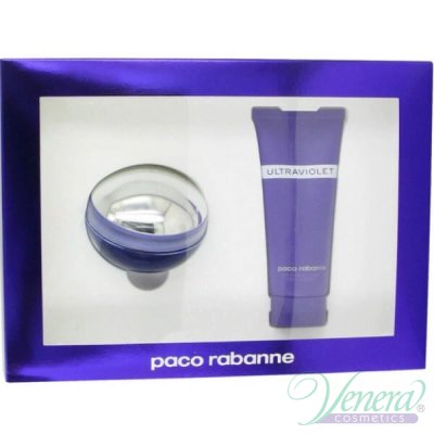 Paco Rabanne Ultraviolet Set (EDT 80ml + Body Lotion 100ml) for Women Women's