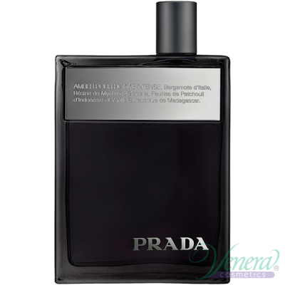 Prada Amber Pour Homme Intense EDP 100ml for Men Without Package Men's Fragrance without package