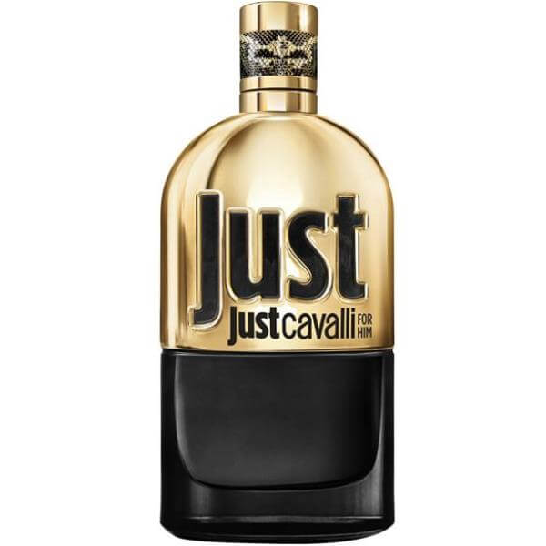 Roberto Cavalli Just Cavalli Gold Him EDP 90ml for Men Without Package