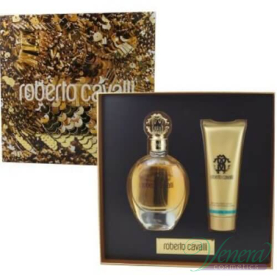 Roberto Cavalli Eau De Parfum Set (EDP 75ml + Body Lotion 75ml) for Women Women's