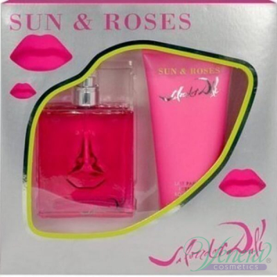 Salvador Dali Sun & Roses Set (EDT 50ml + Body Lotion 100ml) for Women Women's Gift sets