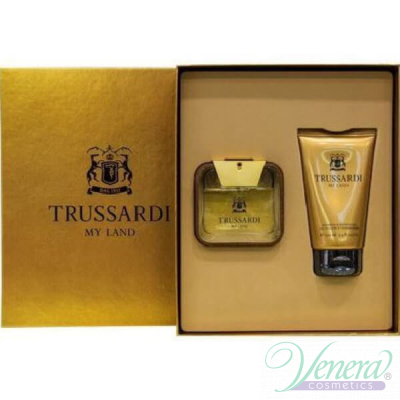 Trussardi My Land Set (EDT 50ml + SG 100ml) for Men Men's Fragrance