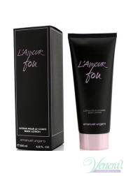 Ungaro L'Amour Fou Body Lotion 200ml for Women Women's face and body products