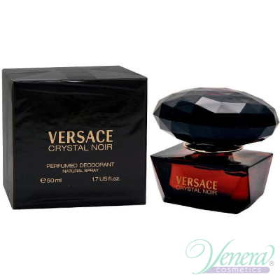 Versace Crystal Noir Perfumed Deodorant 50ml for Women Women's face and body products