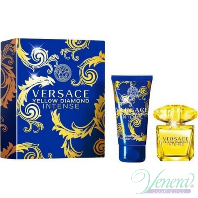 Versace Yellow Diamond Intense Set (EDT 30ml + BL 50ml) for Women Women's Gift sets