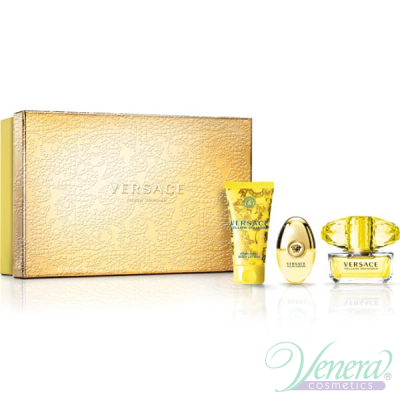Versace Yellow Diamond Set (EDT 50ml + EDT 10ml + BL 50ml) for Women Women's