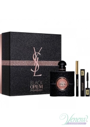 YSL Black Opium Set (EDP 50ml + Mascara 2ml + P...